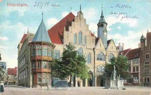 AK / Ansichtskarte HILDESHEIM Rathaus