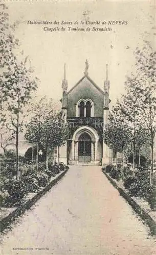 AK / Ansichtskarte Nevers_58_Nievre Maison Mere des Soeurs de la Charite Chapelle du Tombeau de Bernadette 