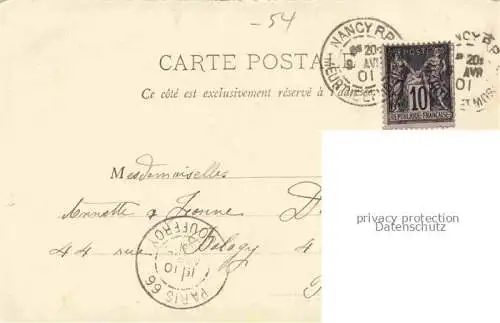 AK / Ansichtskarte NANCY_54_Meurthe et Moselle Croix de Bourgogne 
