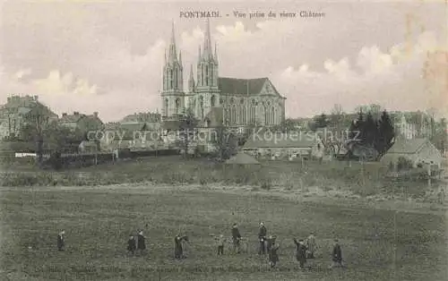 AK / Ansichtskarte Pontmain_MAYENNE_53_Mayenne Vue prise du vieux Chateau 