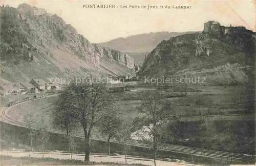 AK / Ansichtskarte Pontarlier_25_Doubs Les Forts de Joux et du Larmont 