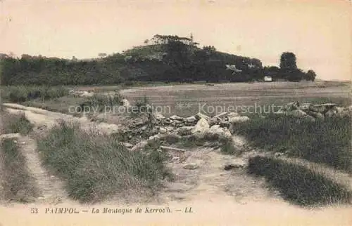 AK / Ansichtskarte PAIMPOL_Saint Brieuc_22_Cotes d_Armor La Montagne de Kerroeh 
