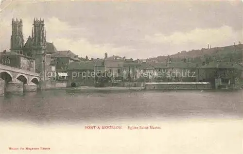 AK / Ansichtskarte Pont a Mousson_54_Meurthe et Moselle Eglise Saint Martin 