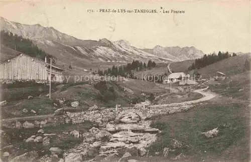 AK / Ansichtskarte Praz de Lys_Taninges_74_Haute Savoie Panorama 