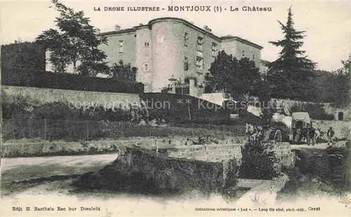 AK / Ansichtskarte Montjoux_Nyons_26_Drome Le Chateau 