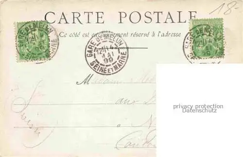 AK / Ansichtskarte Melun_77_Seine et Marne Pont aux Moulins 