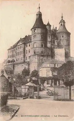 AK / Ansichtskarte Montbeliard_25_Doubs Le Chateau 