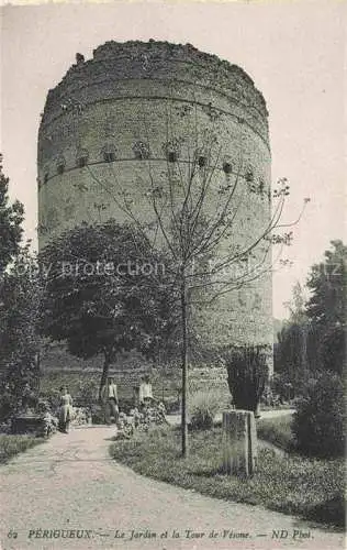 AK / Ansichtskarte Perigueux_24_Dordogne Le Jardin et la Tour de Vesone 