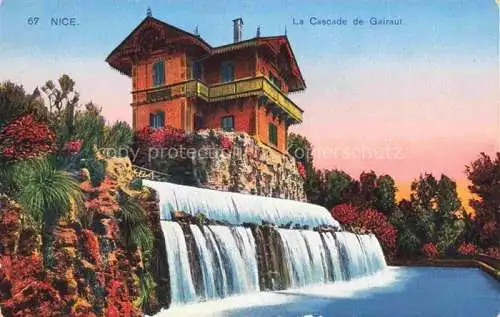 AK / Ansichtskarte NICE___Nizza_06_Alpes Maritimes La Cascade de Gairut 