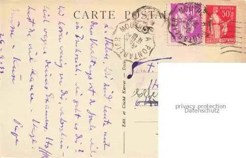 AK / Ansichtskarte Malbuisson_Pontarlier_25_Doubs Villa Monjoye et lac Saint Point 