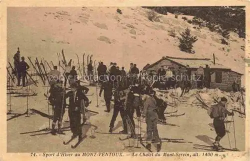 AK / Ansichtskarte Mont Ventoux_Malaucene_Carpentras_84_Vaucluse Le Chalet du MOnt Serein 