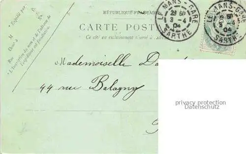 AK / Ansichtskarte LE_MANS_72_Sarthe Vue generale 