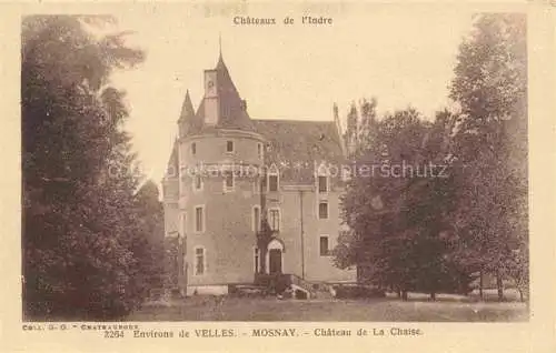 AK / Ansichtskarte Mosnay_Chateauroux_36_Indre Chateau de La Chaise  