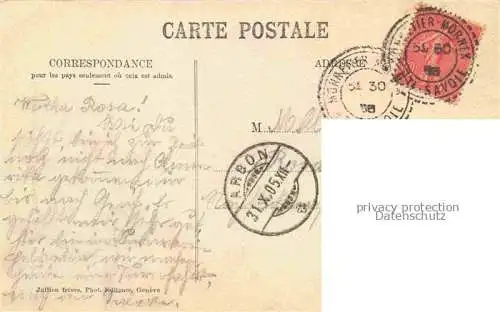 AK / Ansichtskarte Saleve_Le_Haute Savoie_74 Chateau de Monnetier 