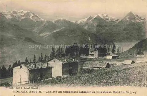 AK / Ansichtskarte Modane_73_Savoie Chalets du Charmaix Massif de Chaviere Fort du Sappey 