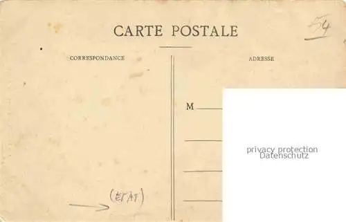 AK / Ansichtskarte Mousson__Pont a Mousson_54_Meurthe et Moselle Travers les Ruines 