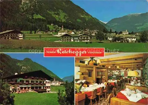 AK / Ansichtskarte Uttenheim  Suedtirol IT Pension Reichegger Panorama Gastraum