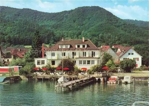 AK / Ansichtskarte Bodman-Ludwigshafen Bodensee Gasthof Pension Seehaus Cafe