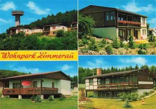 AK / Ansichtskarte Zimmerau Rhoen-Grabfeld Berggasthof Zum Bayernturm Wohnpark Zimmerau