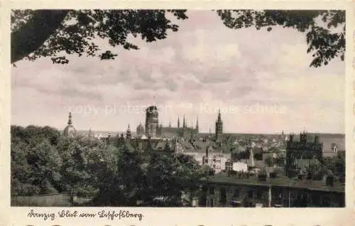 AK / Ansichtskarte Danzig GDANSK PL Panorama Blick vom Schlossberg