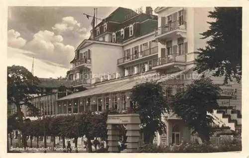 AK / Ansichtskarte HERINGSDORF  Ostseebad Usedom Kurhaus Atlantic