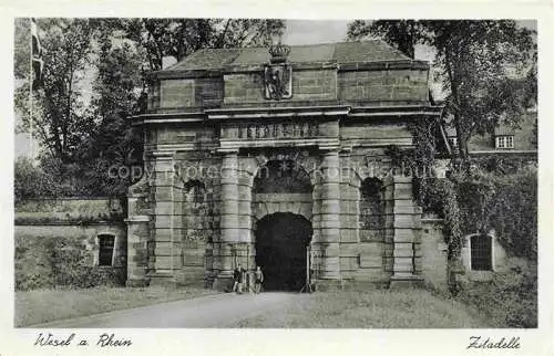 AK / Ansichtskarte WESEL  Rhein Zitadelle Die 11 Schill'schen Offiziere