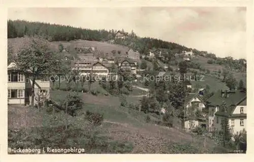 AK / Ansichtskarte Brueckenberg Krummhuebel Riesengebirge PL Teilansicht