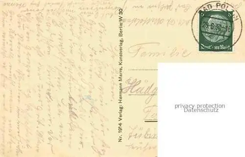 AK / Ansichtskarte Bad Polzin Polczyn-Zdroj PL Partie am Brodesee Alpengarten