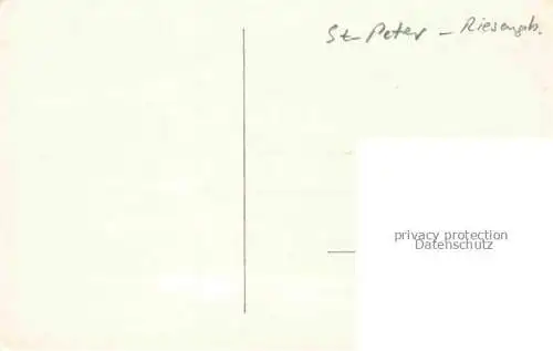 AK / Ansichtskarte St Peter Riesengebirge Svaty Petr CZ Panorama Sudetenland