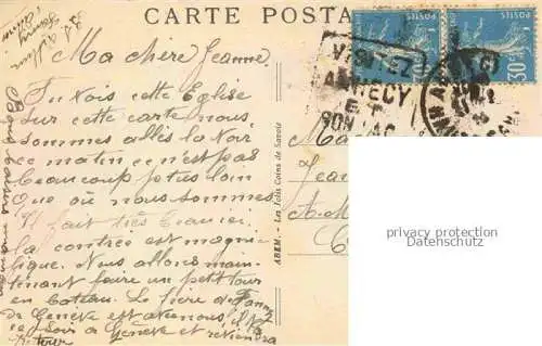 AK / Ansichtskarte Duingt_Talloires_ANNECY_74_Haute Savoie Vue panoramique 