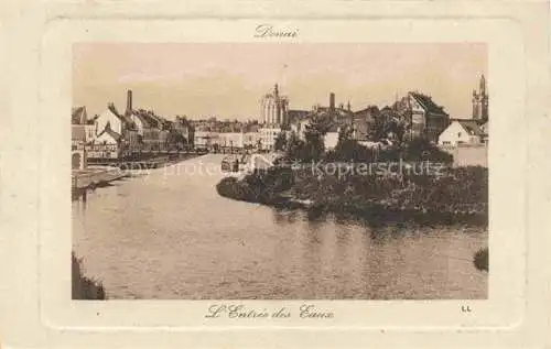 AK / Ansichtskarte DOUAI_59_Nord Entree des Eaux Feldpost 