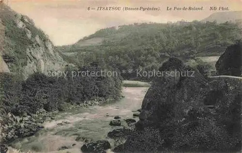 AK / Ansichtskarte Itsatsou_Itxassou_Bayonne_64_Pyrenees Atlantiques Panorama Pas de Roland 