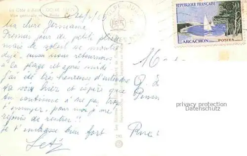 AK / Ansichtskarte Golfe Juan_Vallauris_06_Alpes Maritimes Vue generale et la rade 