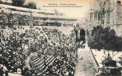 AK / Ansichtskarte Orange_84_Vaucluse Theatre Antique vue d ensemble de la Scene et Gradins 