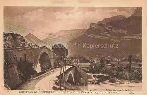 AK / Ansichtskarte GRENOBLE_38 Les Ponts de Claix et Col de l Arc 