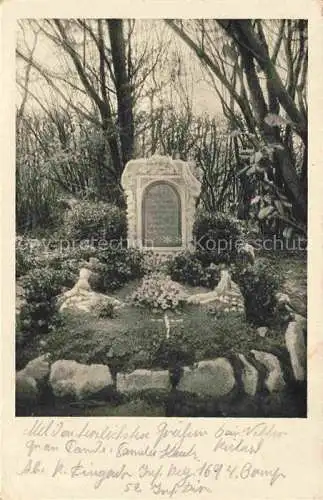 AK / Ansichtskarte Guillemont_PERONNE_80_Somme Heldengrab im Friedhof 