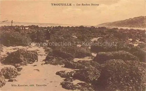 AK / Ansichtskarte TROUVILLE_ SUR MER_14_Calvados Les Roches Noires