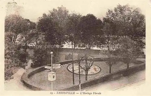 AK / Ansichtskarte Thionville_Diedenhofen_57 L Horloge Florale