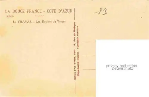 AK / Ansichtskarte Le_Trayas__83_Var Les Rochers du Trayas 