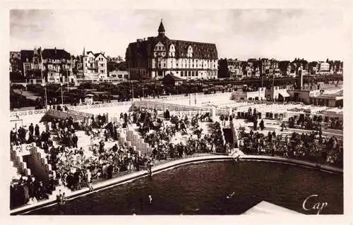 AK / Ansichtskarte LE_TOUQUET PARIS PLAGE_62_Pas de Calais La nouvelle piscine Digue Promenade et ses villas 