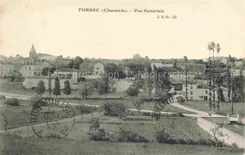 AK / Ansichtskarte Torsac_ANGOULEME_16_Charente Vue generale Feldpost 