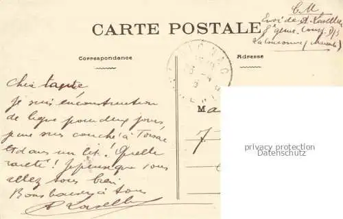 AK / Ansichtskarte Torsac_ANGOULEME_16_Charente Vue generale Feldpost 