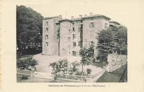 AK / Ansichtskarte Loudes_LE_PUY_43_Haute Loire Chateau de Thiolend 