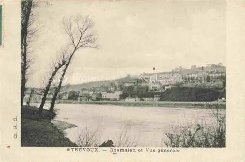 AK / Ansichtskarte Trevoux_Bourg en Bresse_01_Ain Chamalan et vue generale 