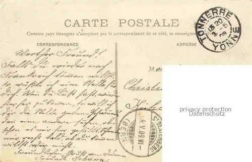 AK / Ansichtskarte Tonnerre_AVALLON_89_Yonne Hotel d Uzes Caisse d Epargne 