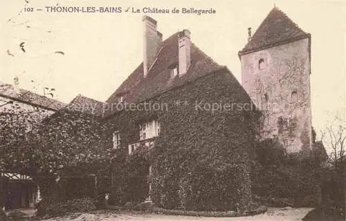 AK / Ansichtskarte Thonon les Bains_74_Haute Savoie Chateau de Bellegarde 