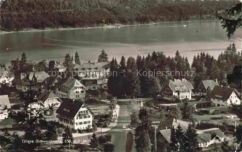 AK / Ansichtskarte TITISEE Teilansicht mit Blick auf den See