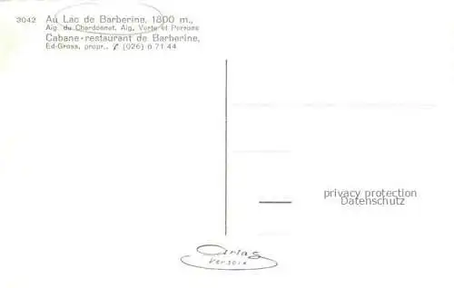 AK / Ansichtskarte Lac_de_Barberine_1800m_VS Vue generale 