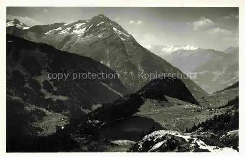 AK / Ansichtskarte Golzern_Bristen_UR Panorama Golzernsee mit Bristenstock 