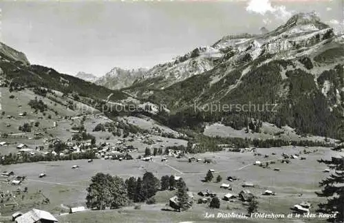 AK / Ansichtskarte Les_Diablerets_VD Panorama Oldenhorn et le Scex Rouge 